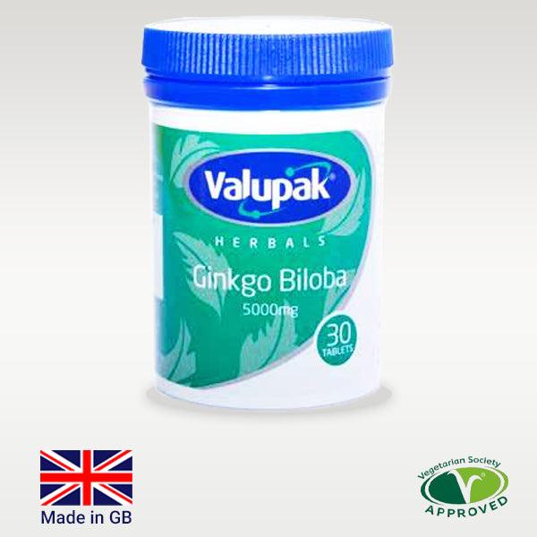 Ginkgo Biloba - 5000mg - valupakuk