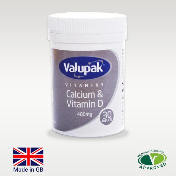 Calcium (400 mg per tablet) and Vitamin D - valupakuk