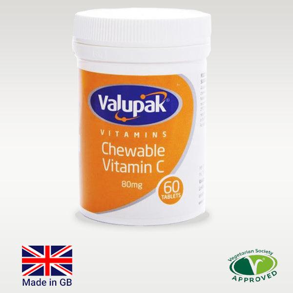 Chewable Vitamin C - 80mg - valupakuk