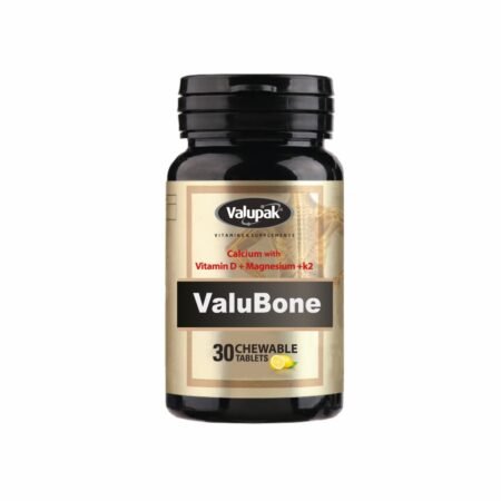 ValuBone (Calcium + Vitamin D + Magnesium + Vitamin K2)