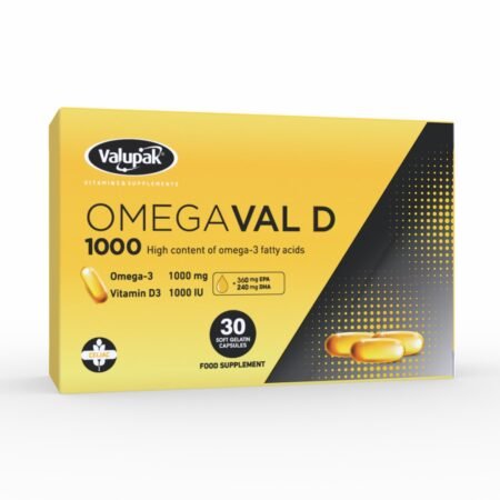 Omegaval D (Omega 3 + Vitamin D)